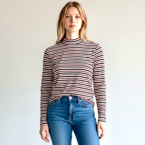 Retro Stripe Top - NWOT - Picture 1 of 7